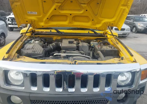 2007 Hummer H3 Suv z USA, uszkodzony, nr VIN 5GTDN13E878107639